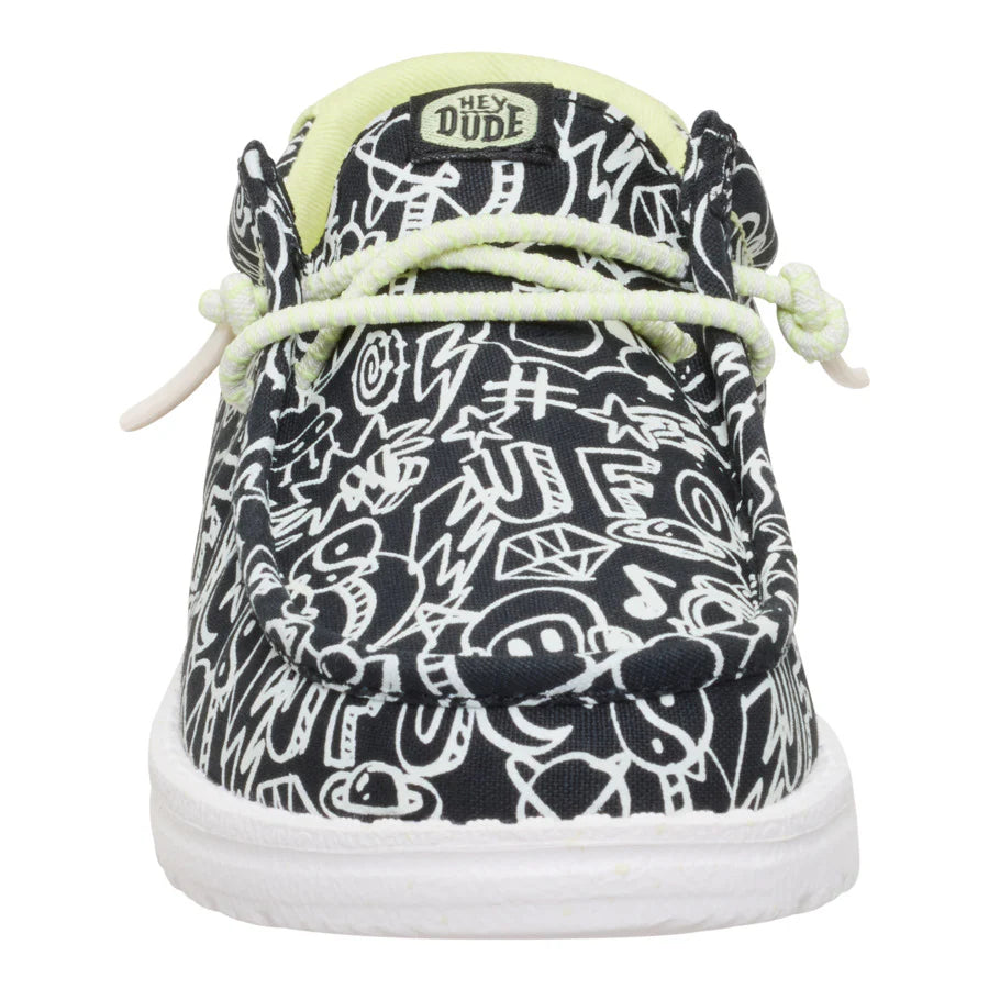 Wally Youth Space Glow - Black/White