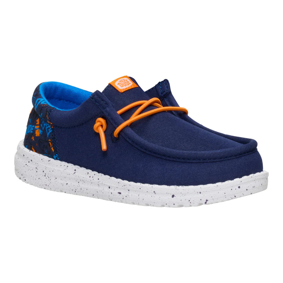 Wally Funk Youth Game On - Navy/Multi