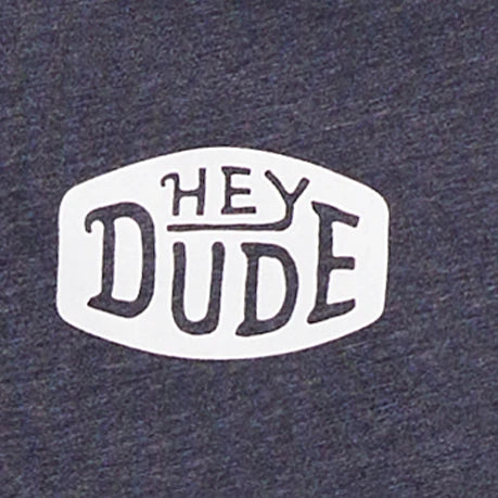 Go To Buckle Tee - Navy/Heather