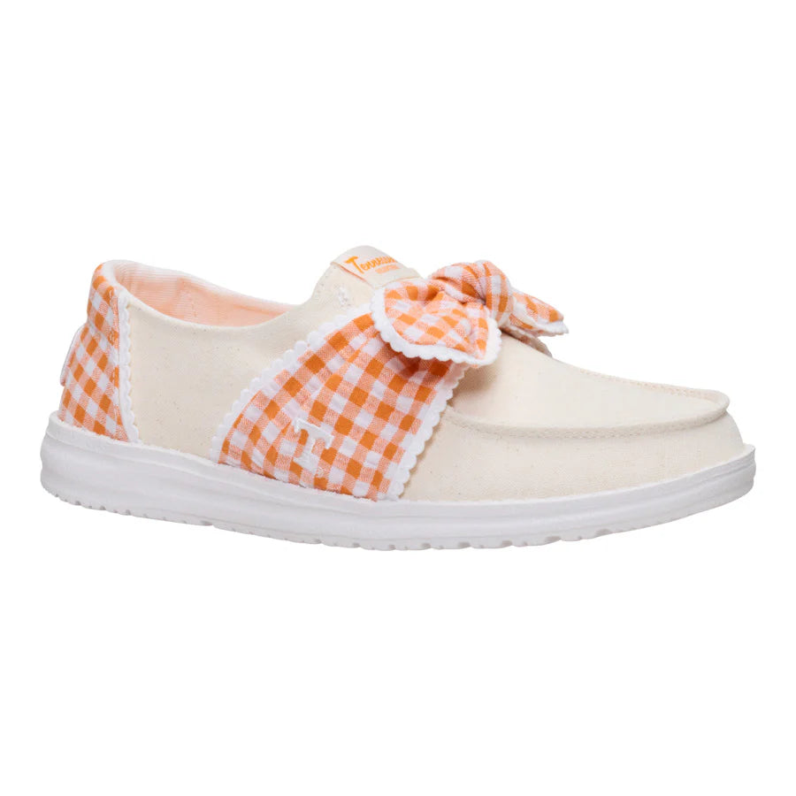Wendy Bow Tennessee Vols - White/Orangesicle