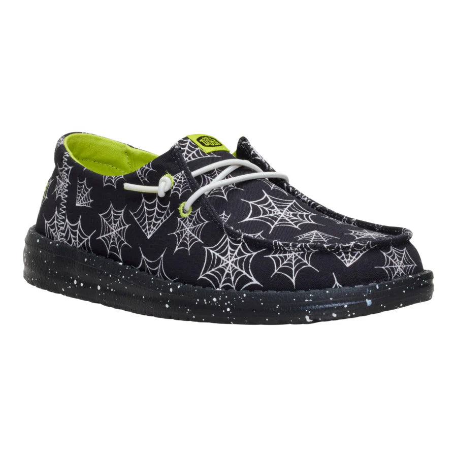 Wendy Spider Webs - Black/Black
