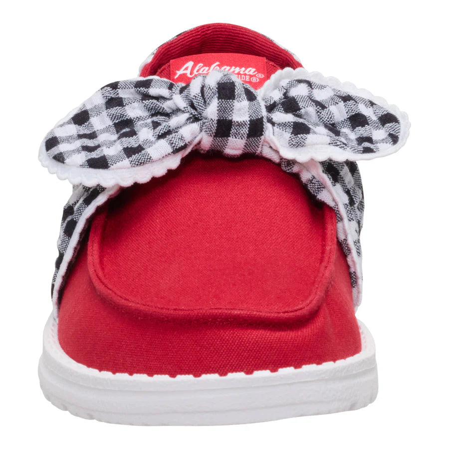Wendy Bow Alabama Crimson Tide - Crimson/White