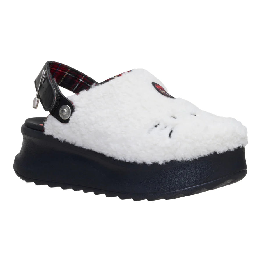 Hello Kitty Delray Clog - White/Black