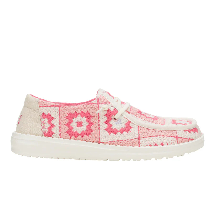 Wendy Cottage Crochet - Coral/Ballerina Pink