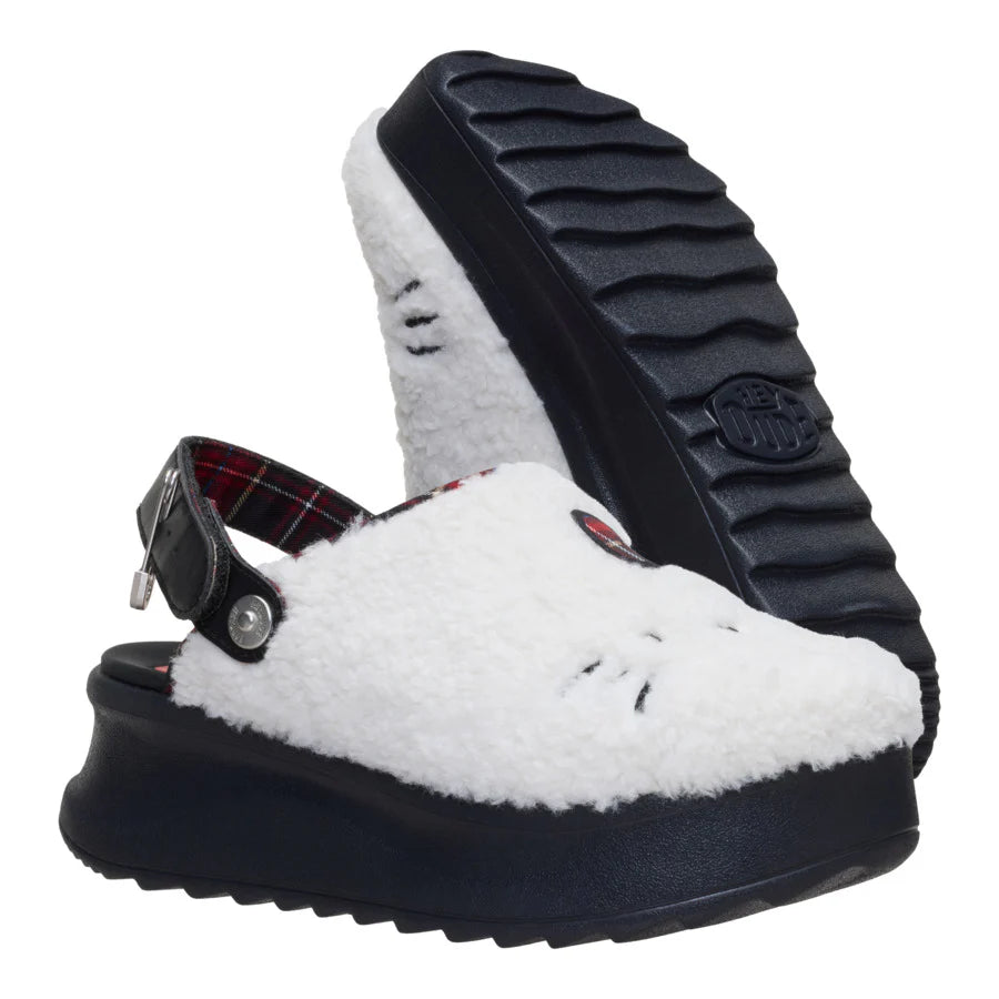 Hello Kitty Delray Clog - White/Black