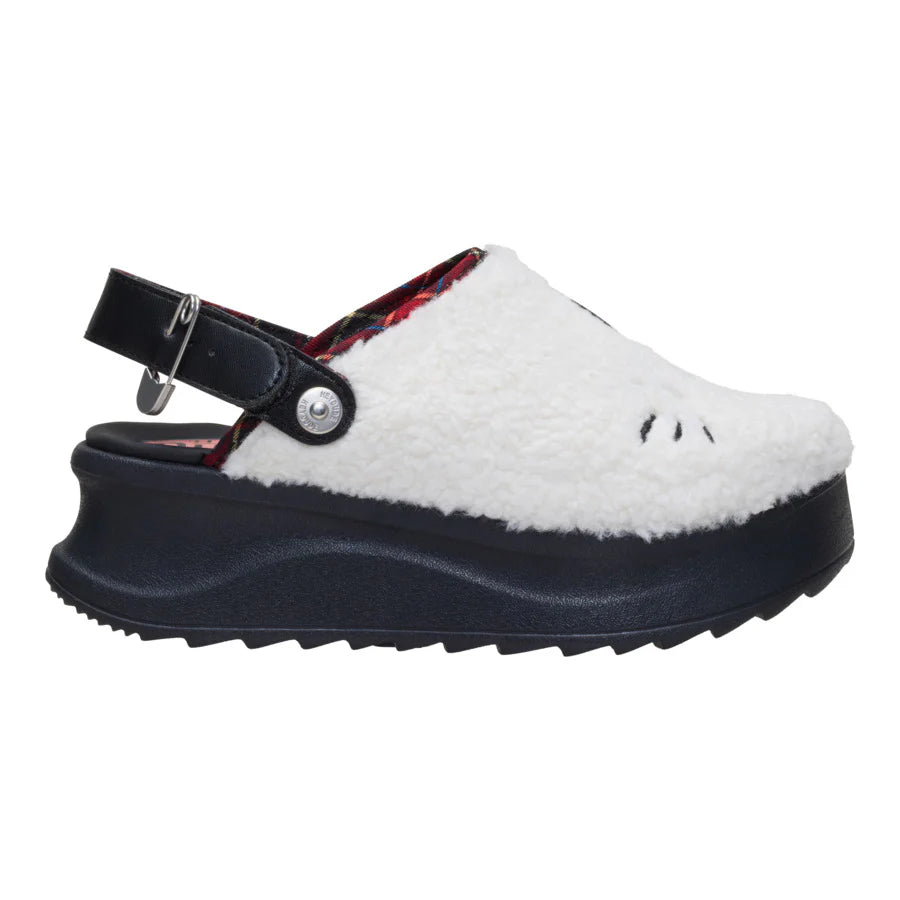 Hello Kitty Delray Clog - White/Black