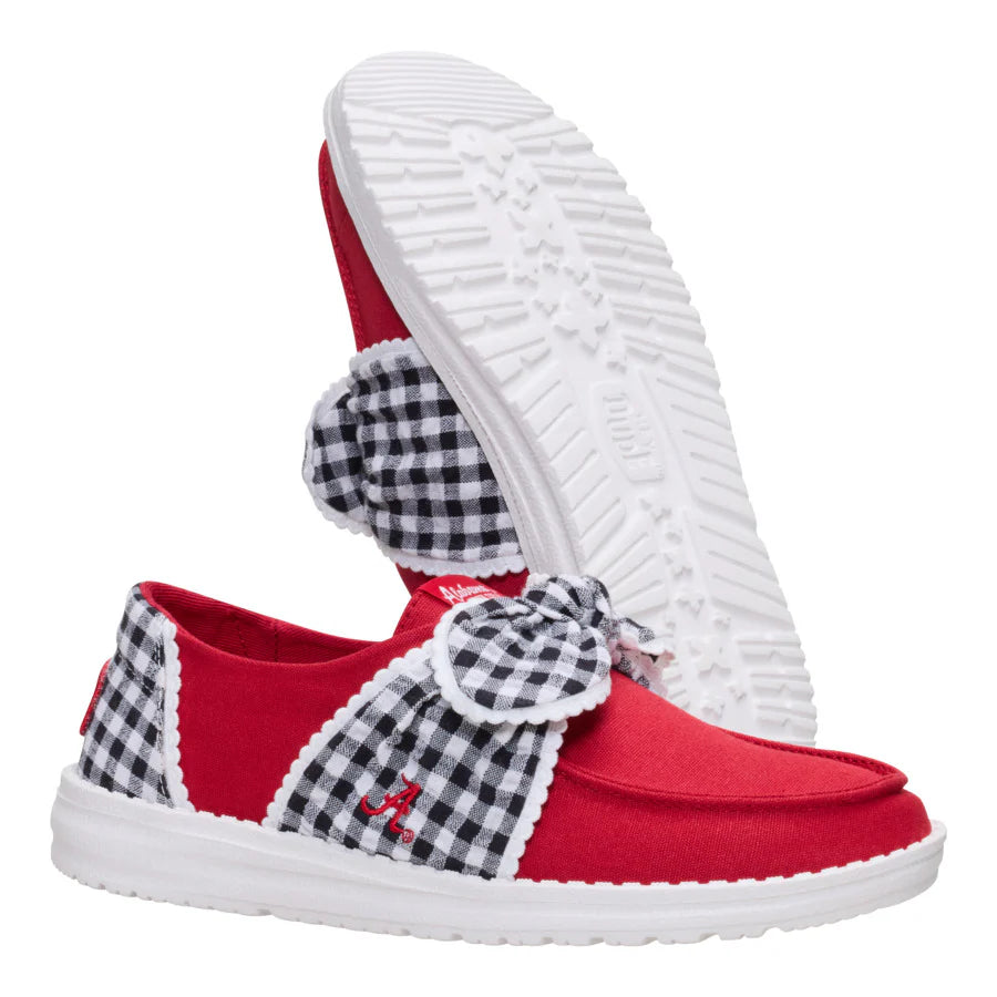 Wendy Bow Alabama Crimson Tide - Crimson/White