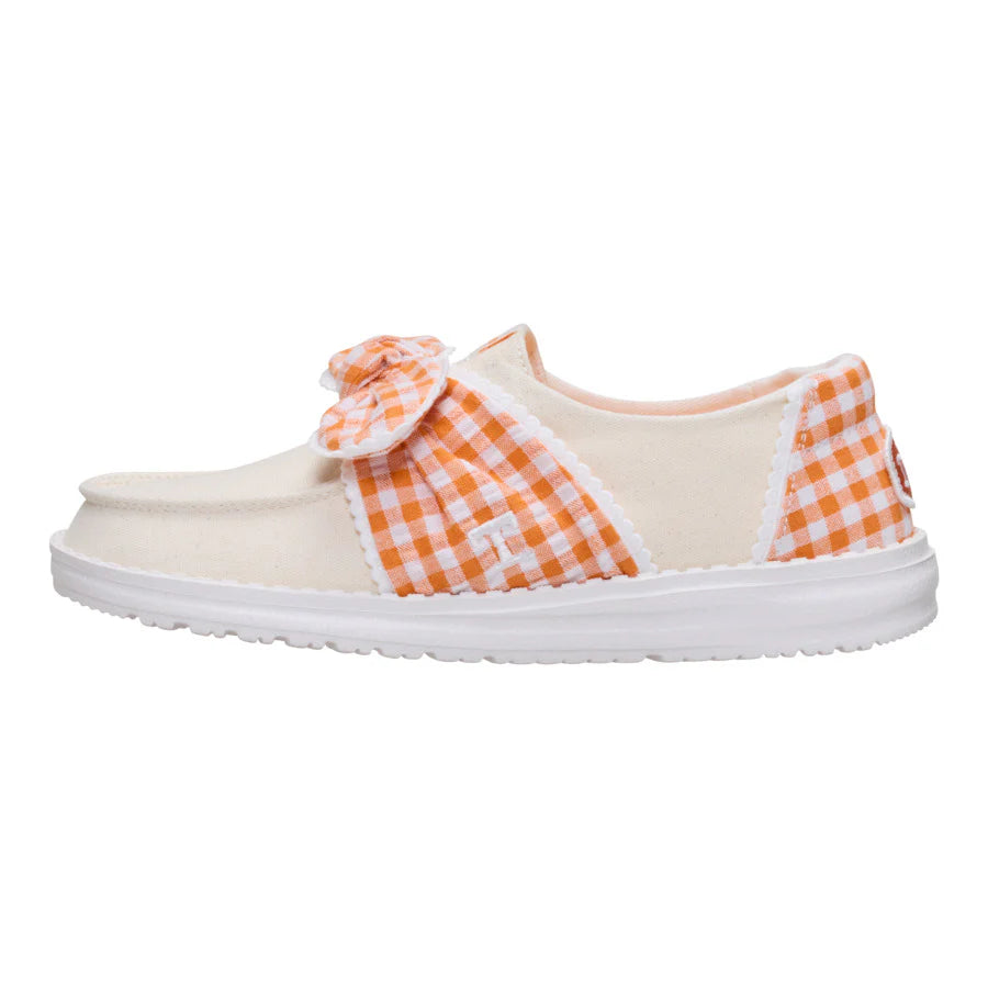 Wendy Bow Tennessee Vols - White/Orangesicle