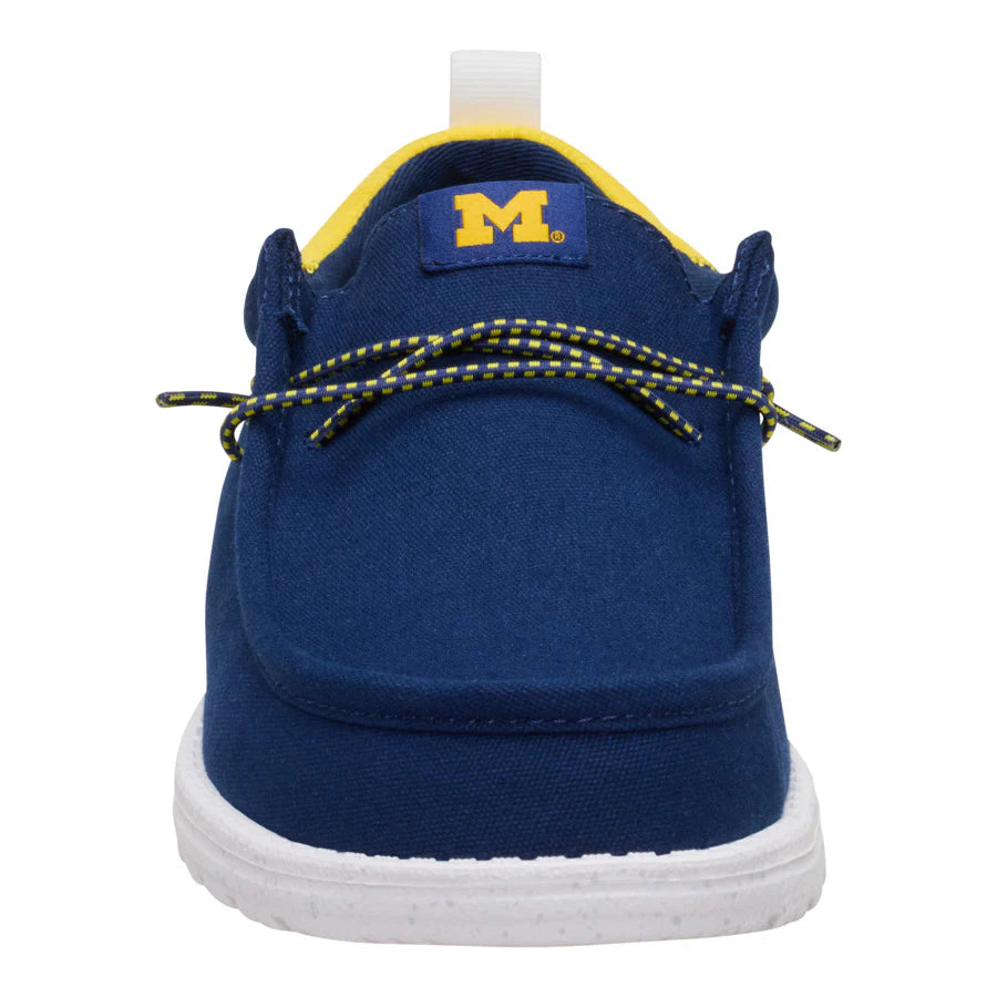 Wally Funk Michigan Wolverines - Navy/Gold/White