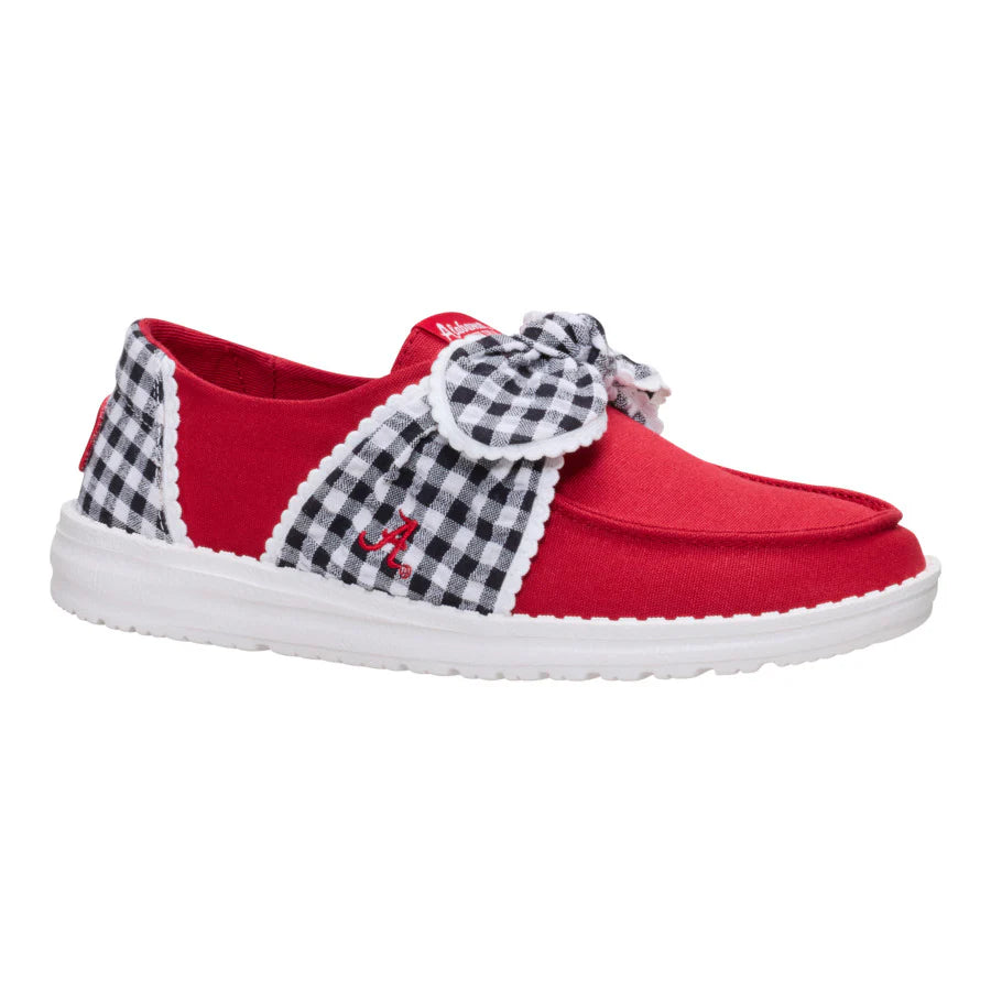 Wendy Bow Alabama Crimson Tide - Crimson/White