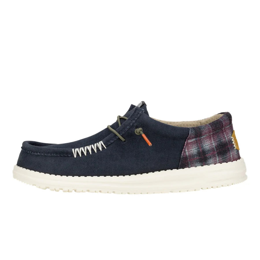 Wally Funk Waffle - Red Plaid