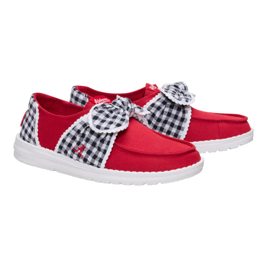 Wendy Bow Alabama Crimson Tide - Crimson/White