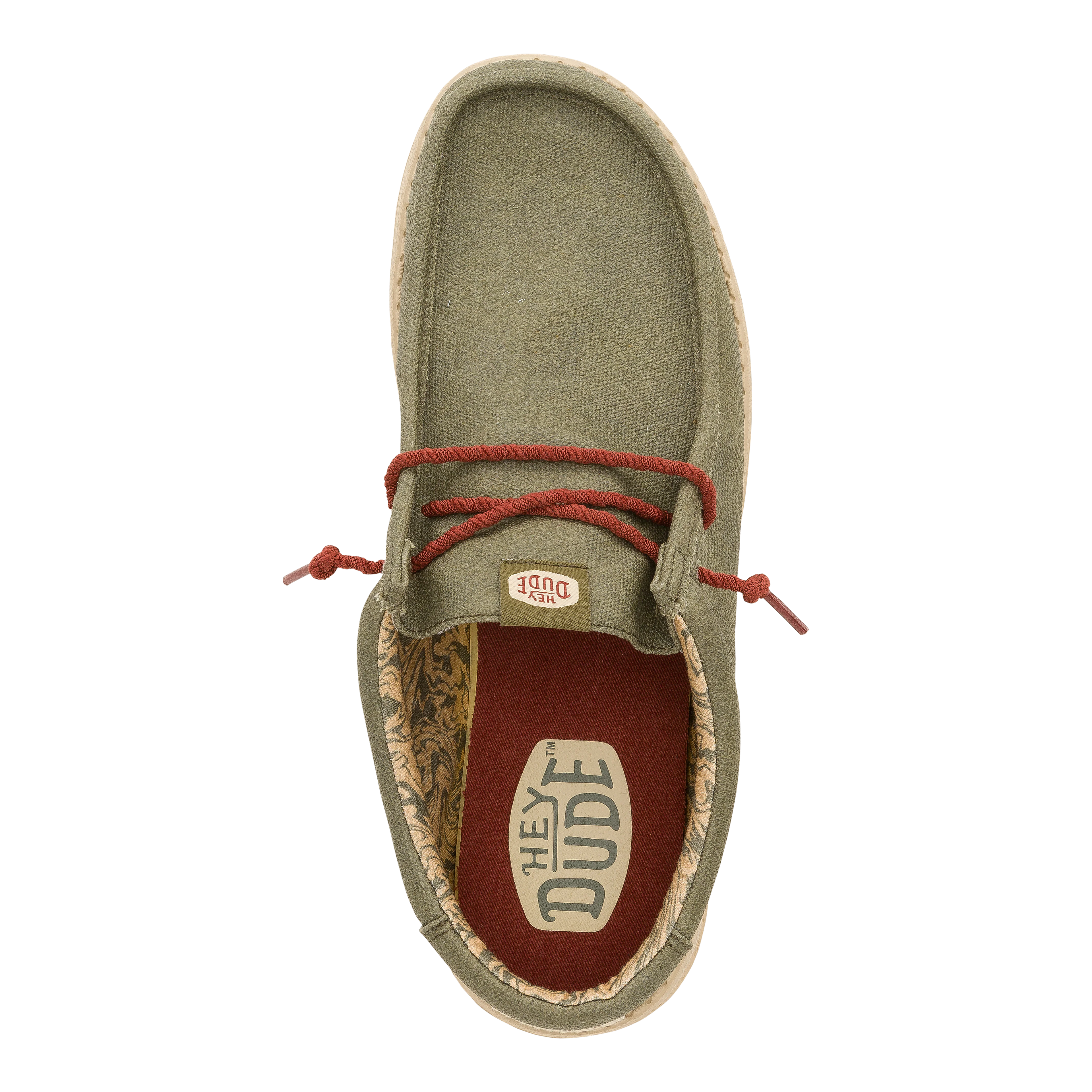 Wally Waxed Canvas Olive