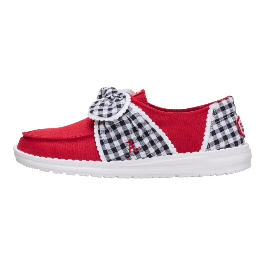 Wendy Bow Alabama Crimson Tide - Crimson/White