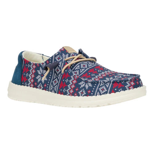 Wendy Winter Sweater - Navy/Multi
