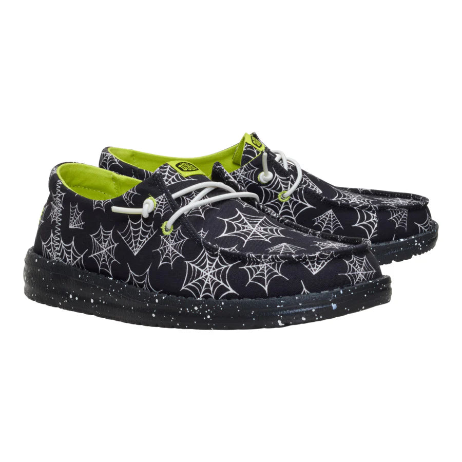 Wendy Spider Webs - Black/Black