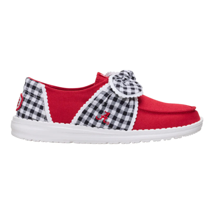 Wendy Bow Alabama Crimson Tide - Crimson/White